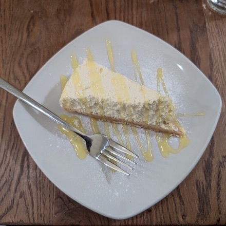 レモンのチーズケーキ